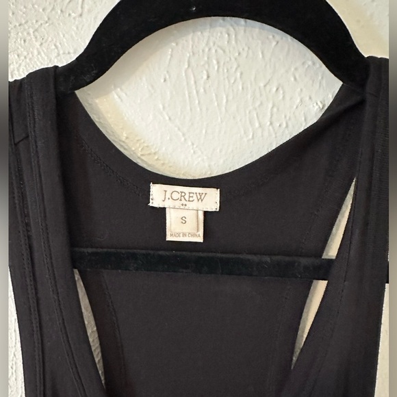 J. Crew black long maxi dress with cinched waist​​ - Picture 4 of 7